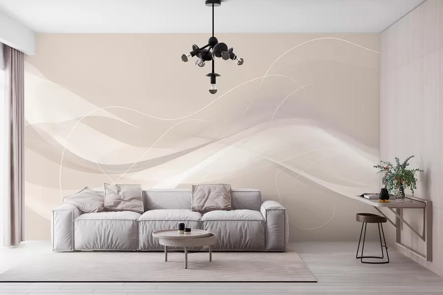 wall murals Light lines w02822
