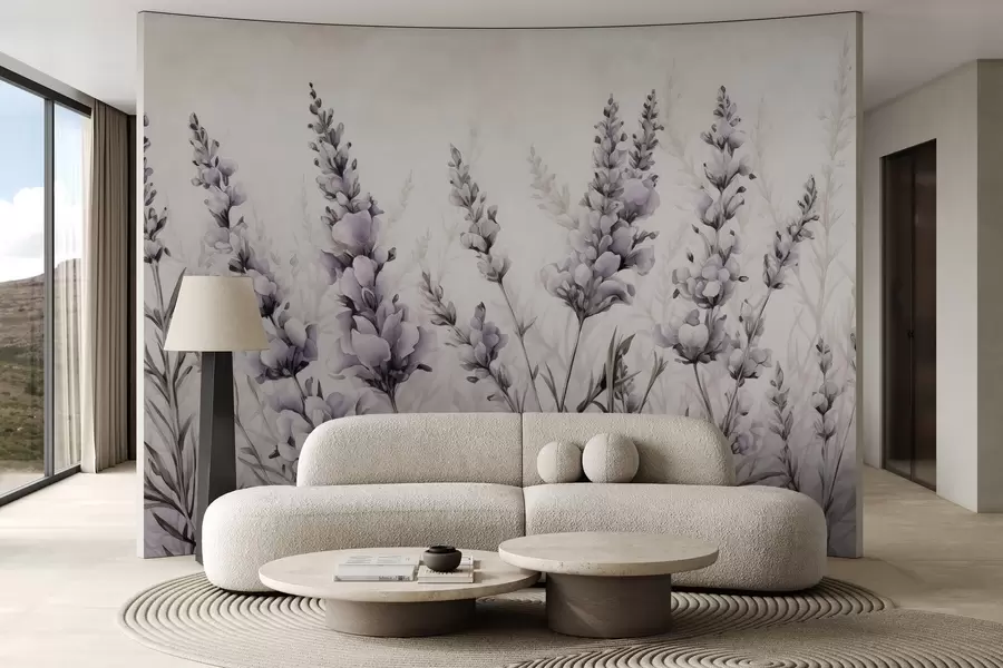 wall murals Watercolor branches w02840