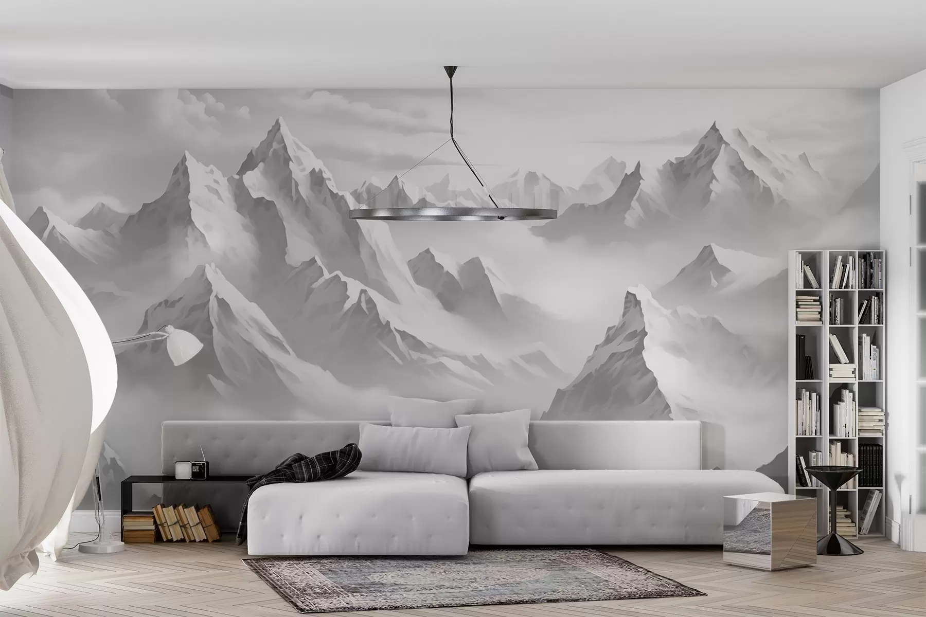 wall murals Mountain landscape w02862v2