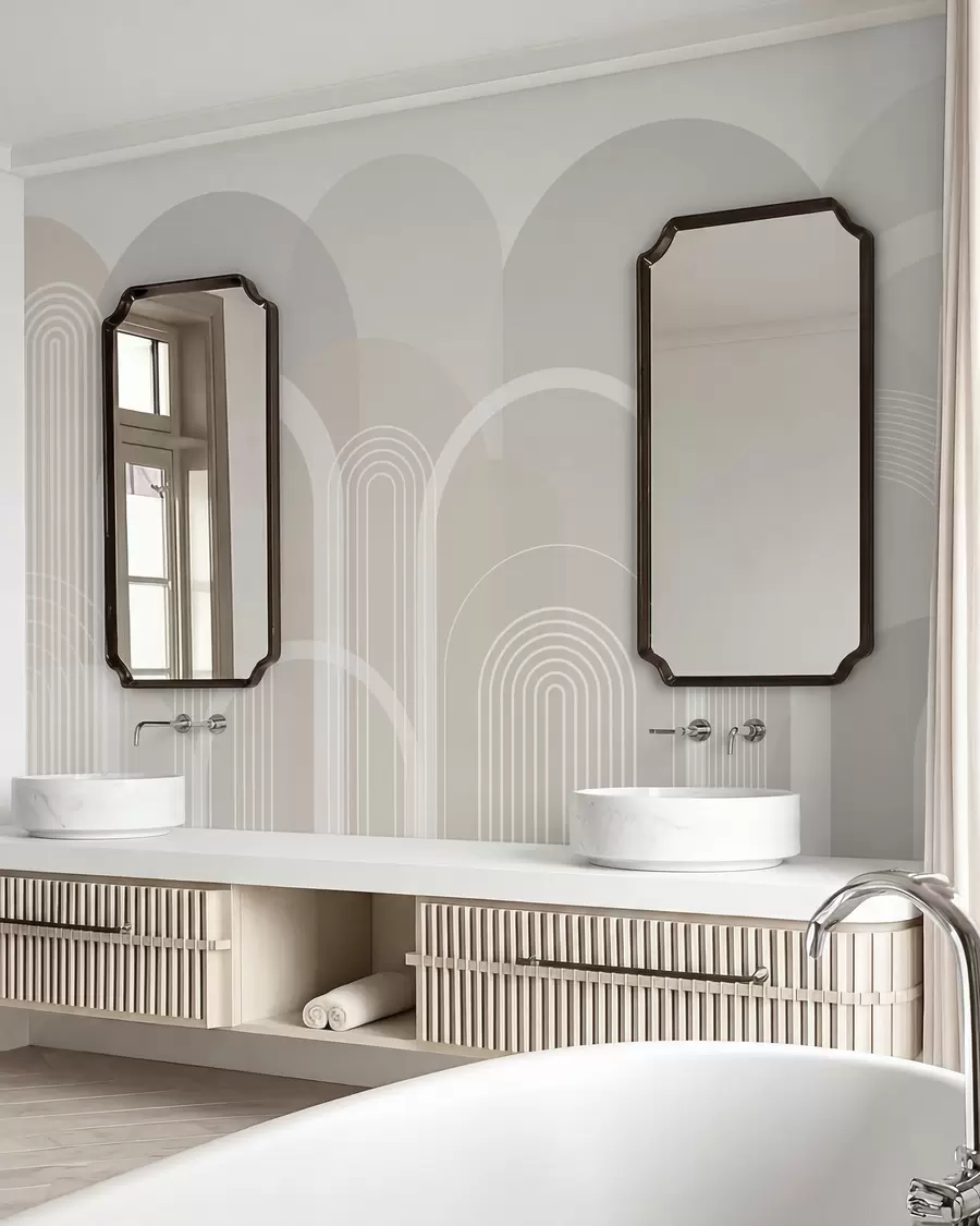 wall murals Fine Arches on Sand w02935v1