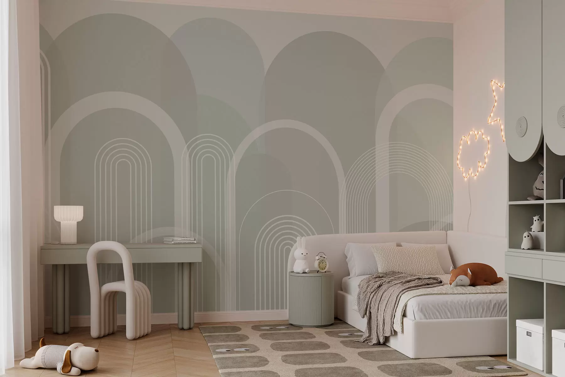 wall murals Geometric arches boho w02935v3