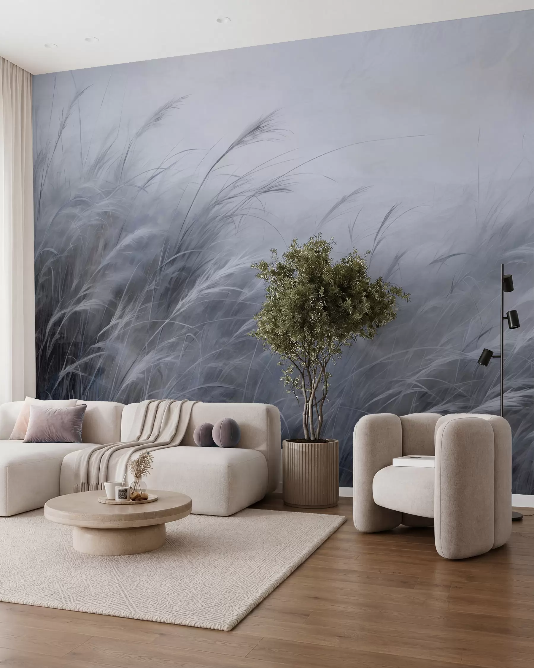 wall murals Peace in the grass w02985v1