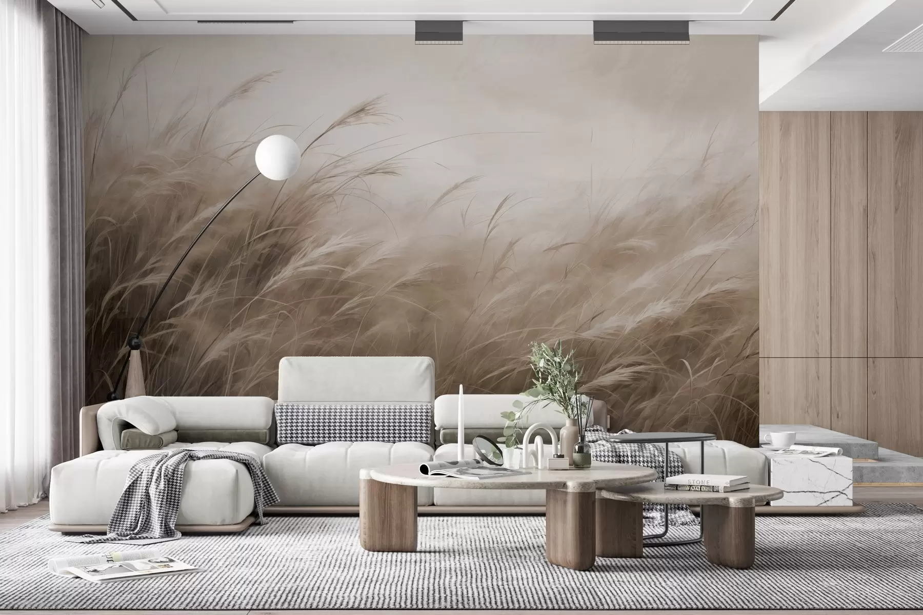 wall murals Peace in the grass w02985v2