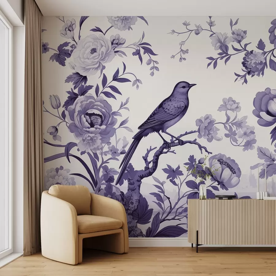 wall murals Harmony in the garden w02988v1