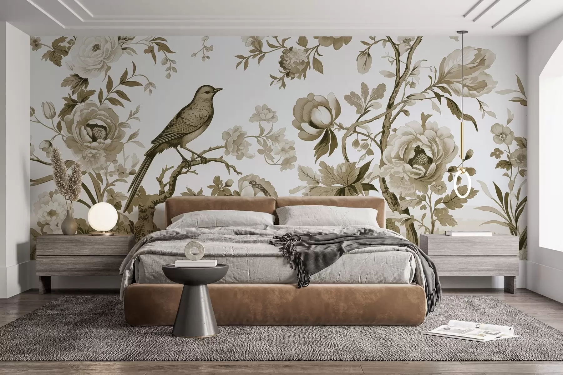 wall murals Harmony in the garden w02988v3