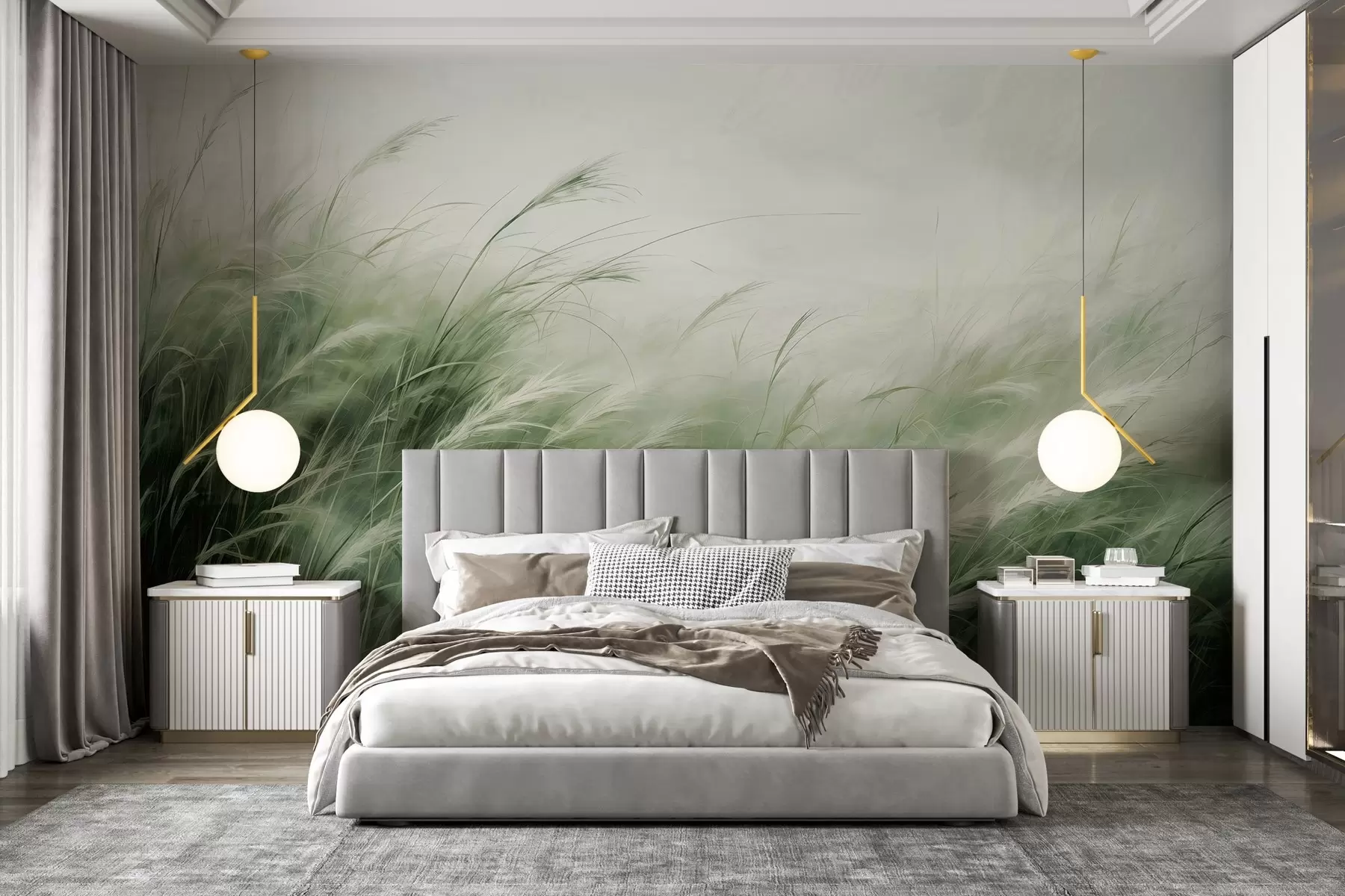 wall murals Peace in the grass w02985v3
