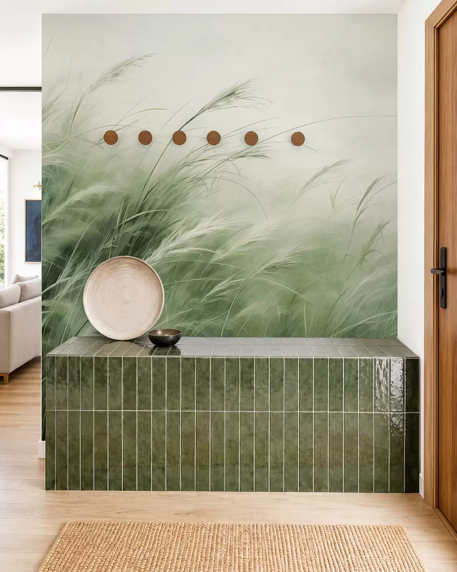wall murals Peace in the grass w02985v3