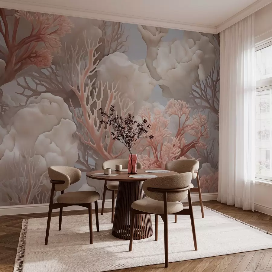 wall murals Algae and corals w03032