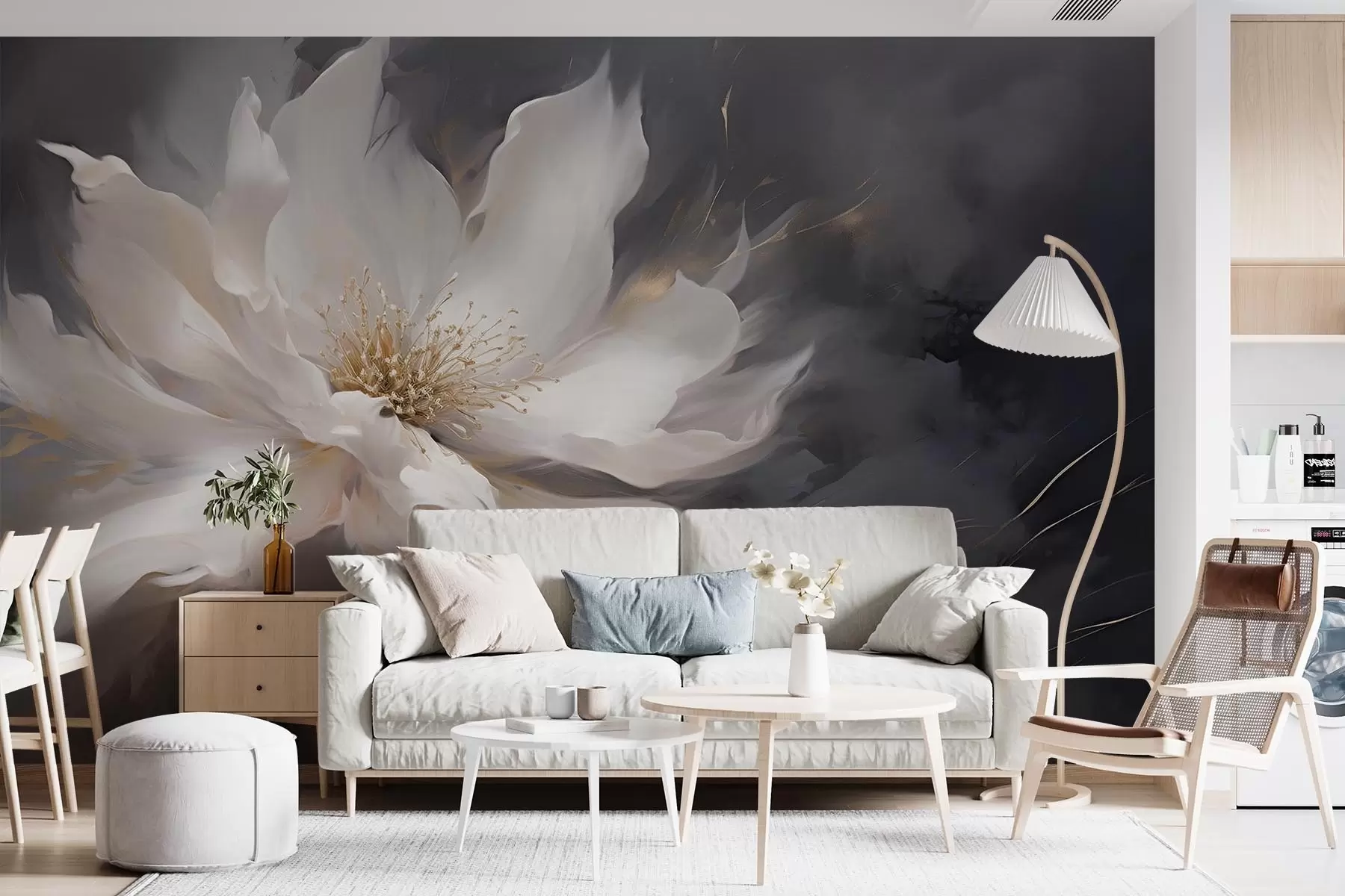 wall murals Abstract Flower w08734