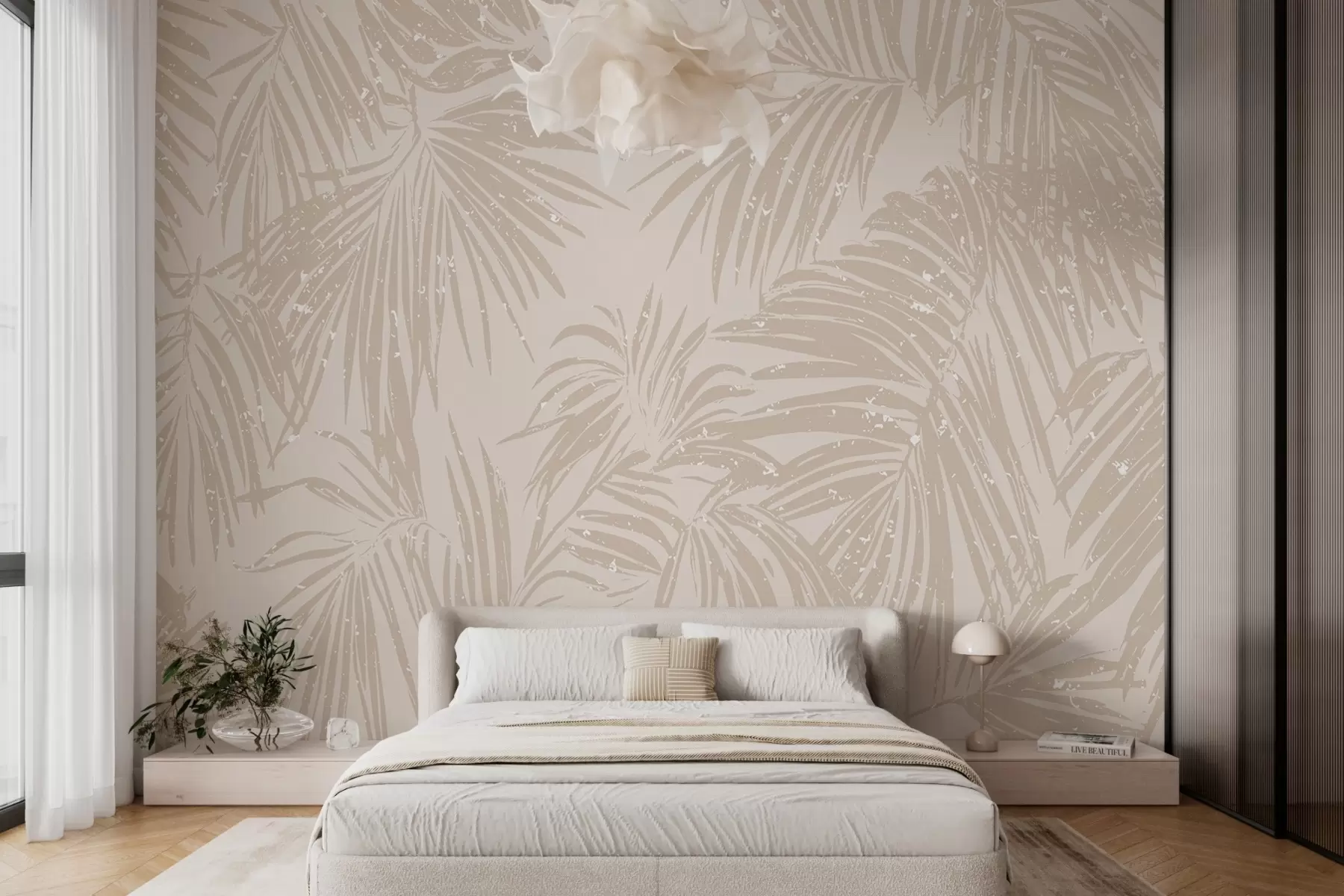 wall murals Abstract tropical pattern w03048