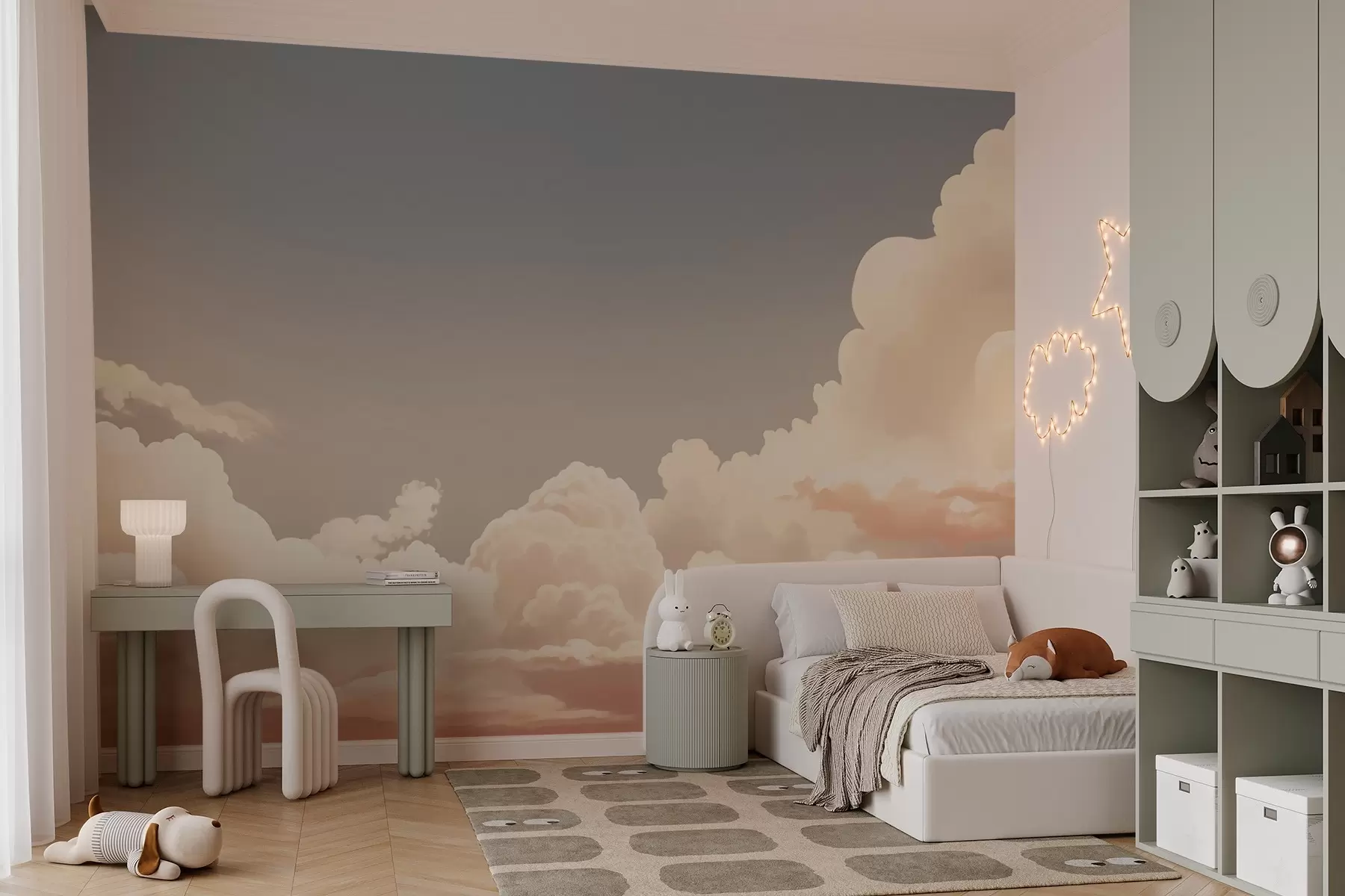 wall murals Clouds w03054