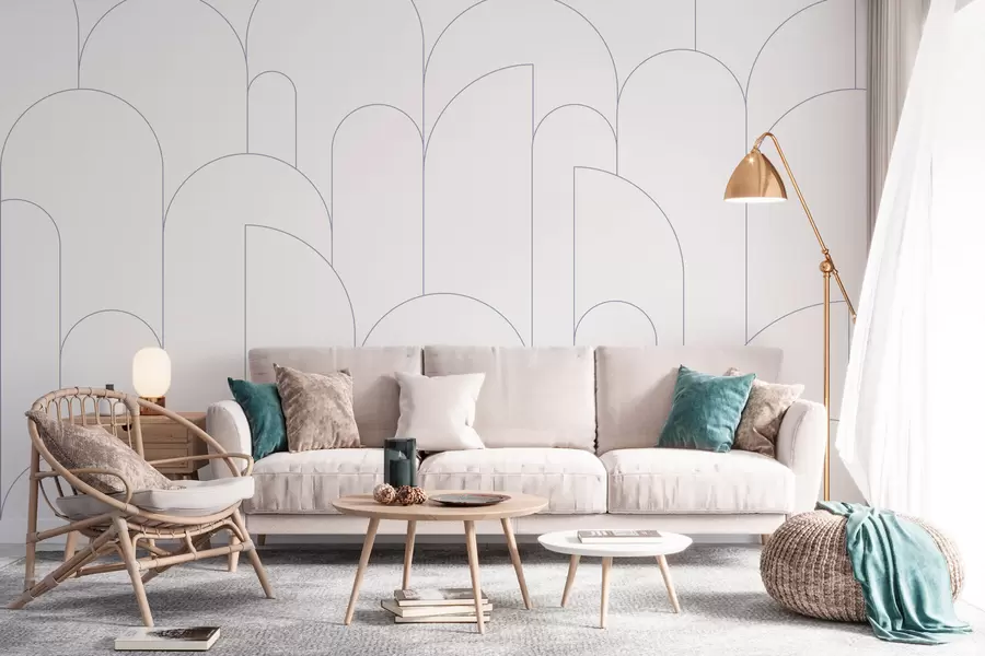 wall murals Minimalist arches w03145v2