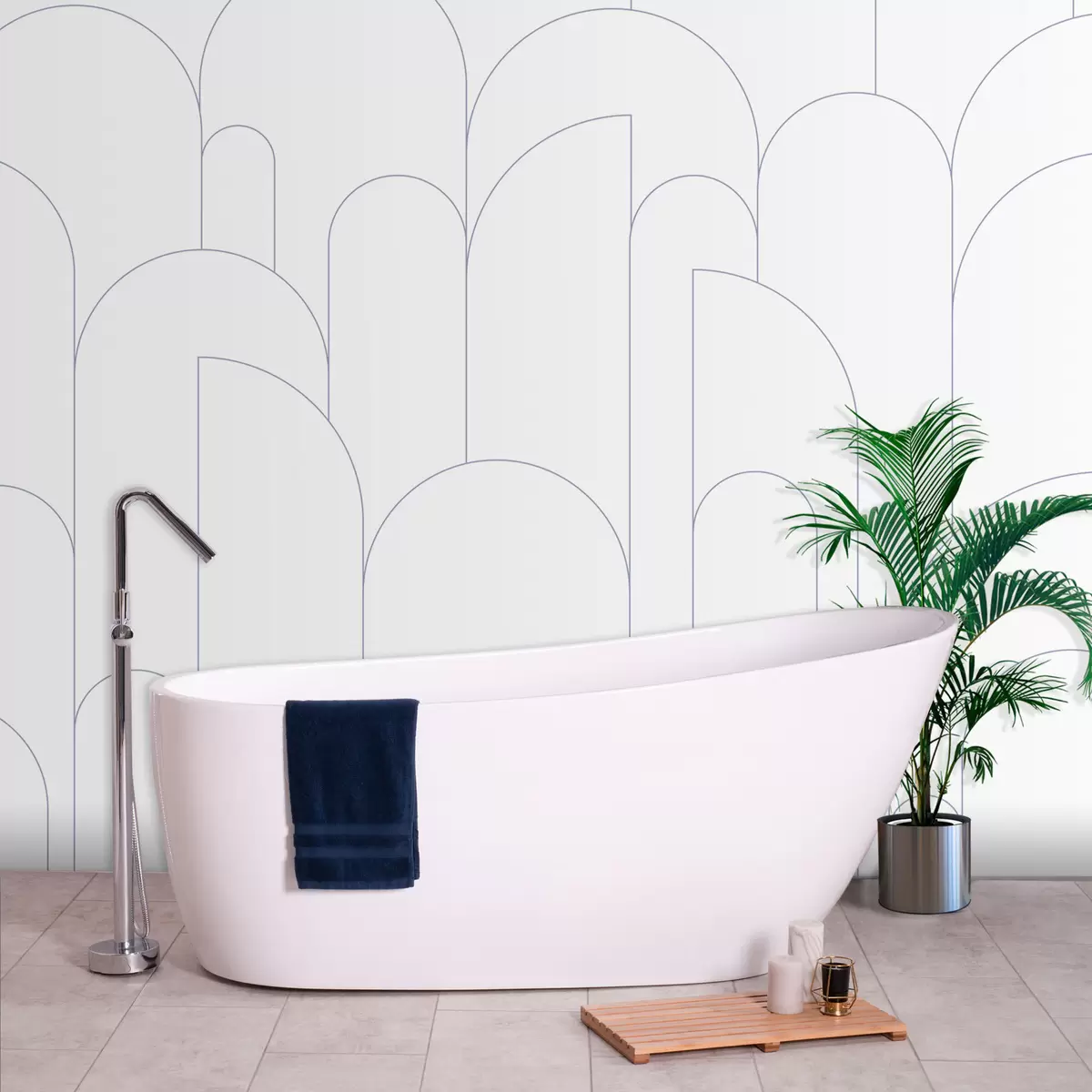 wall murals Minimalist arches w03145v2