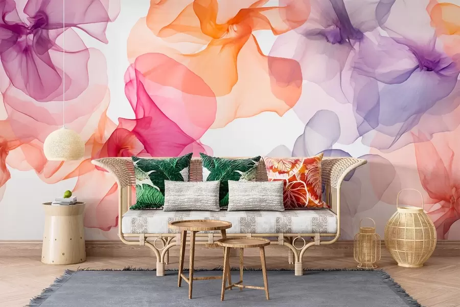 wall murals Floral patterns w03095