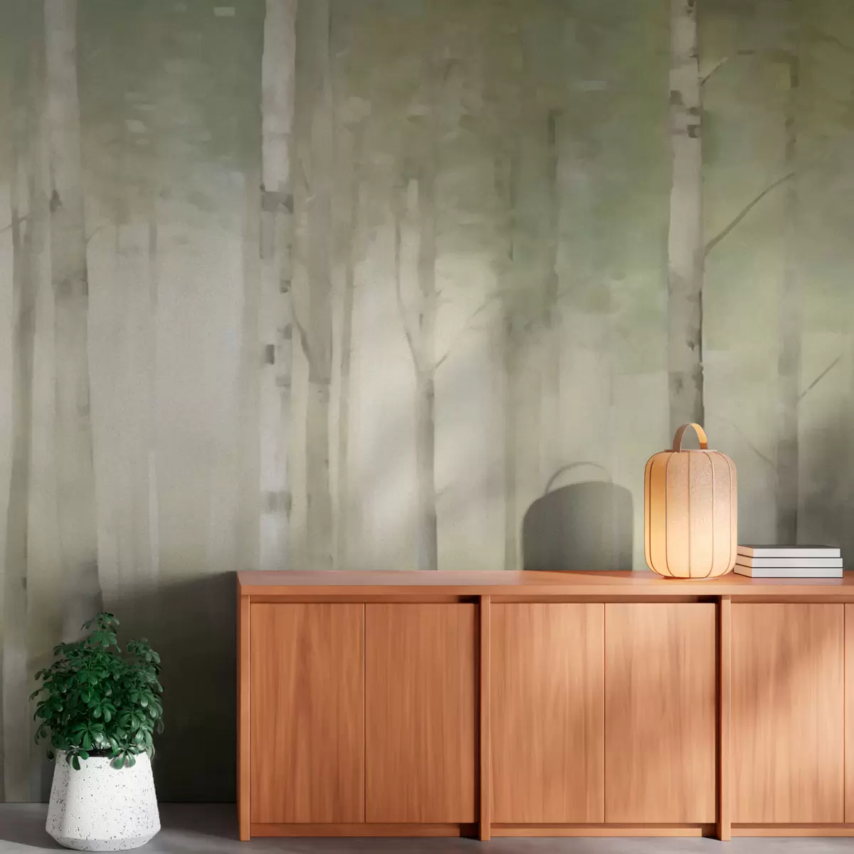 wall murals Forest Trees w03215