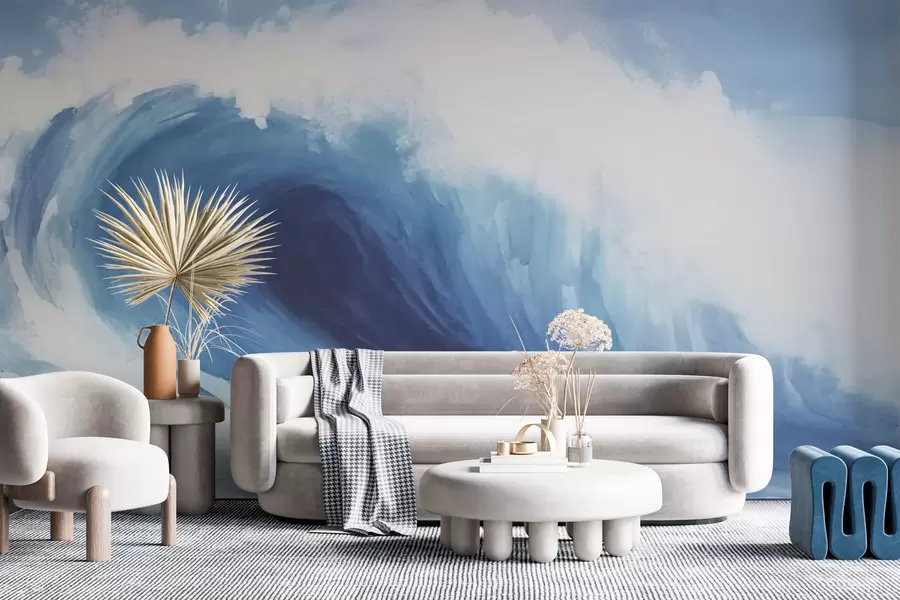 wall murals Large Wave w03223