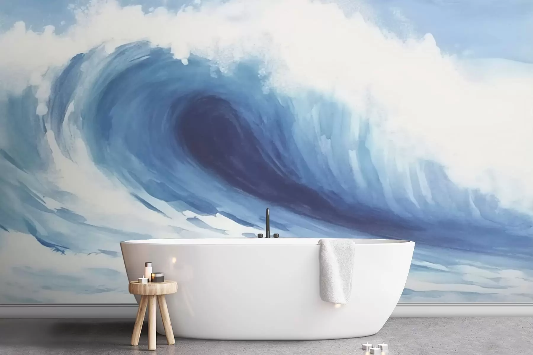 wall murals Large Wave w03223