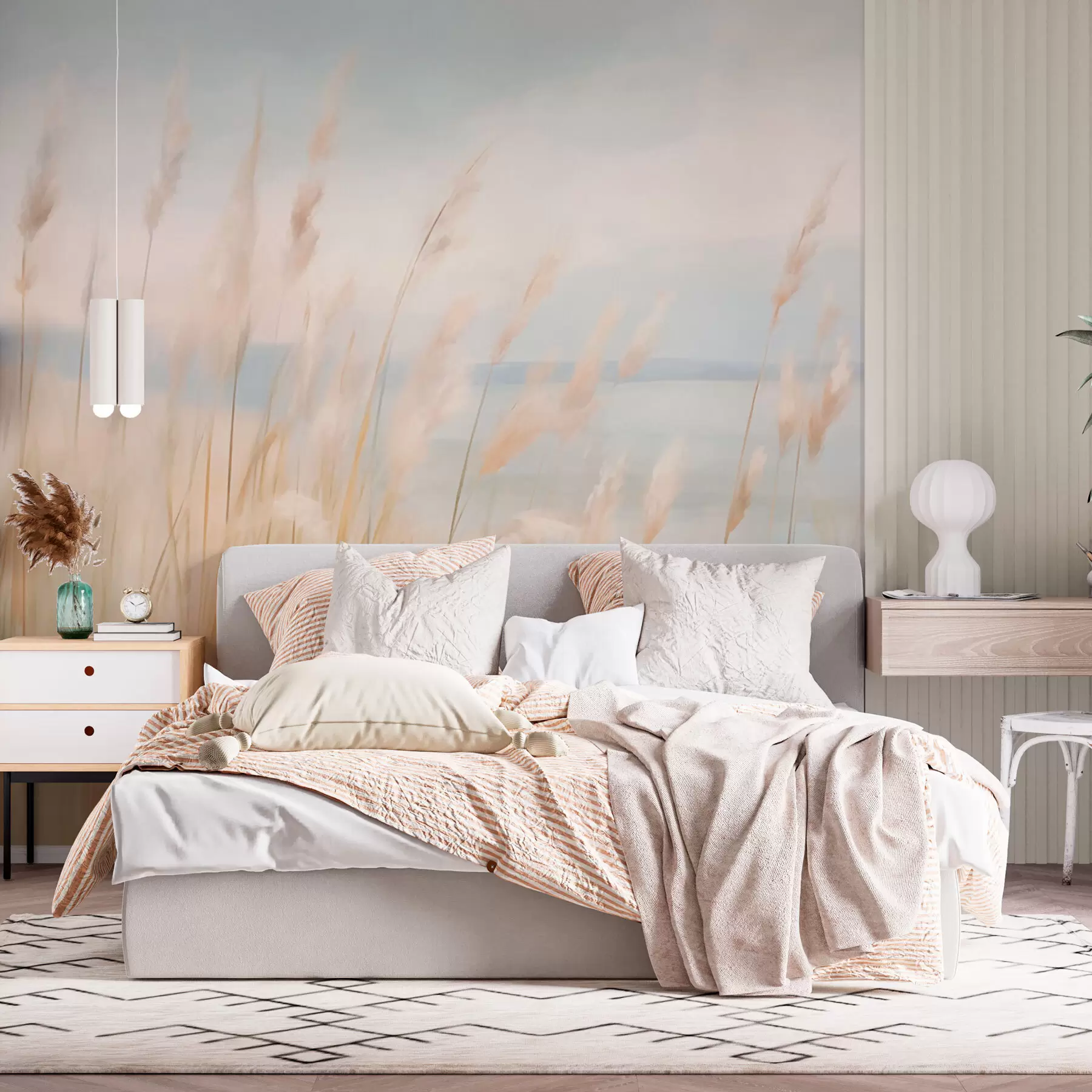 wall murals Pampas Plants w03231