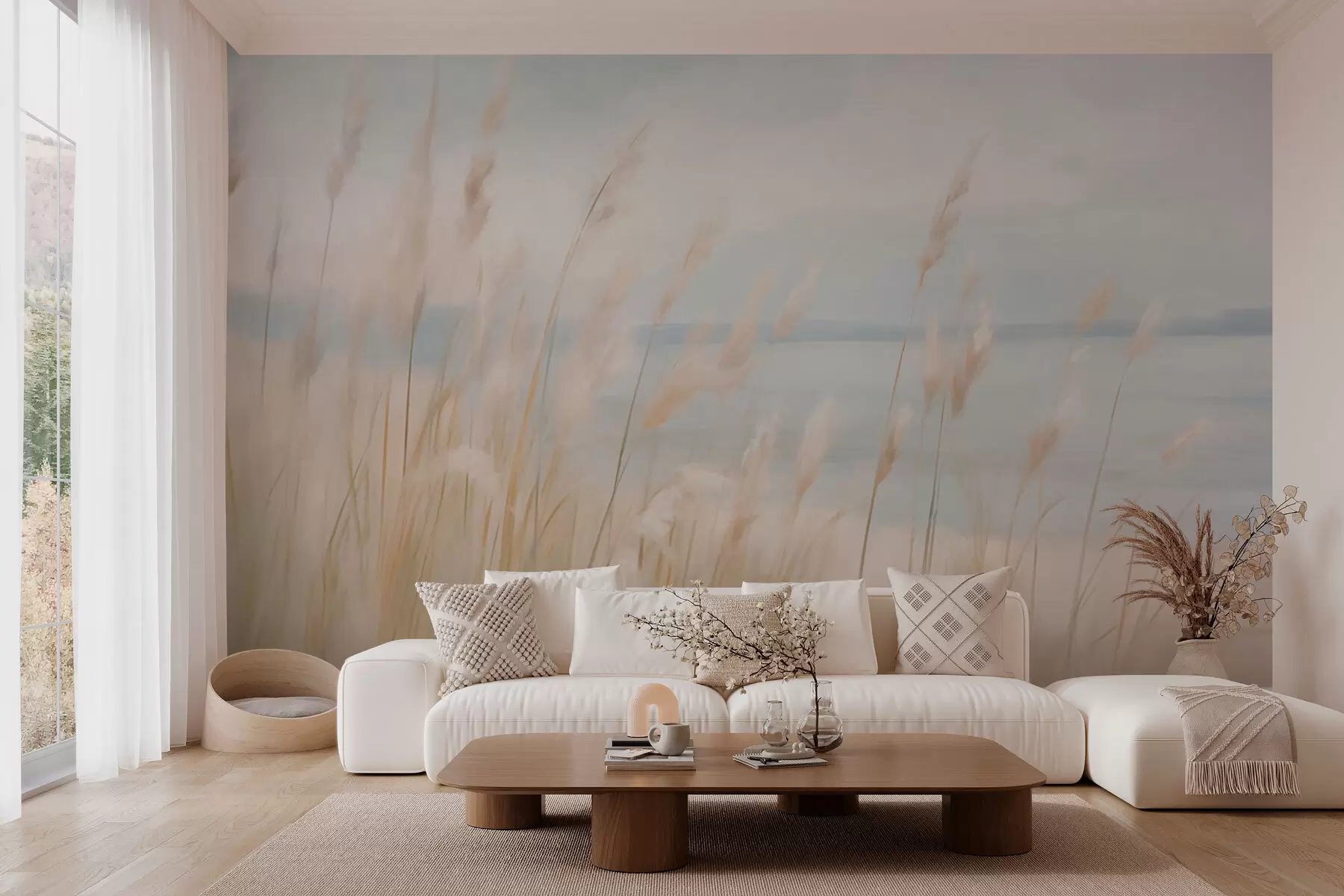 wall murals Pampas Plants w03231