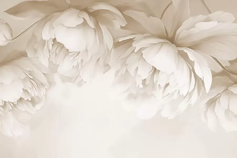 wall murals Peonies w03239