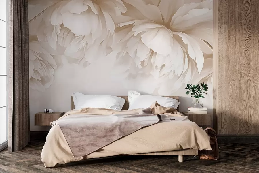 wall murals Peonies w03239