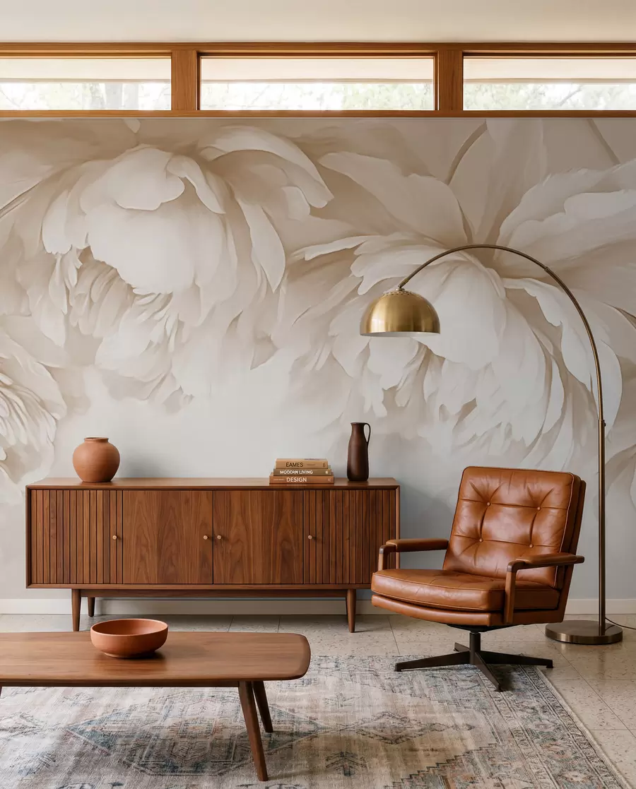 wall murals Peonies w03239