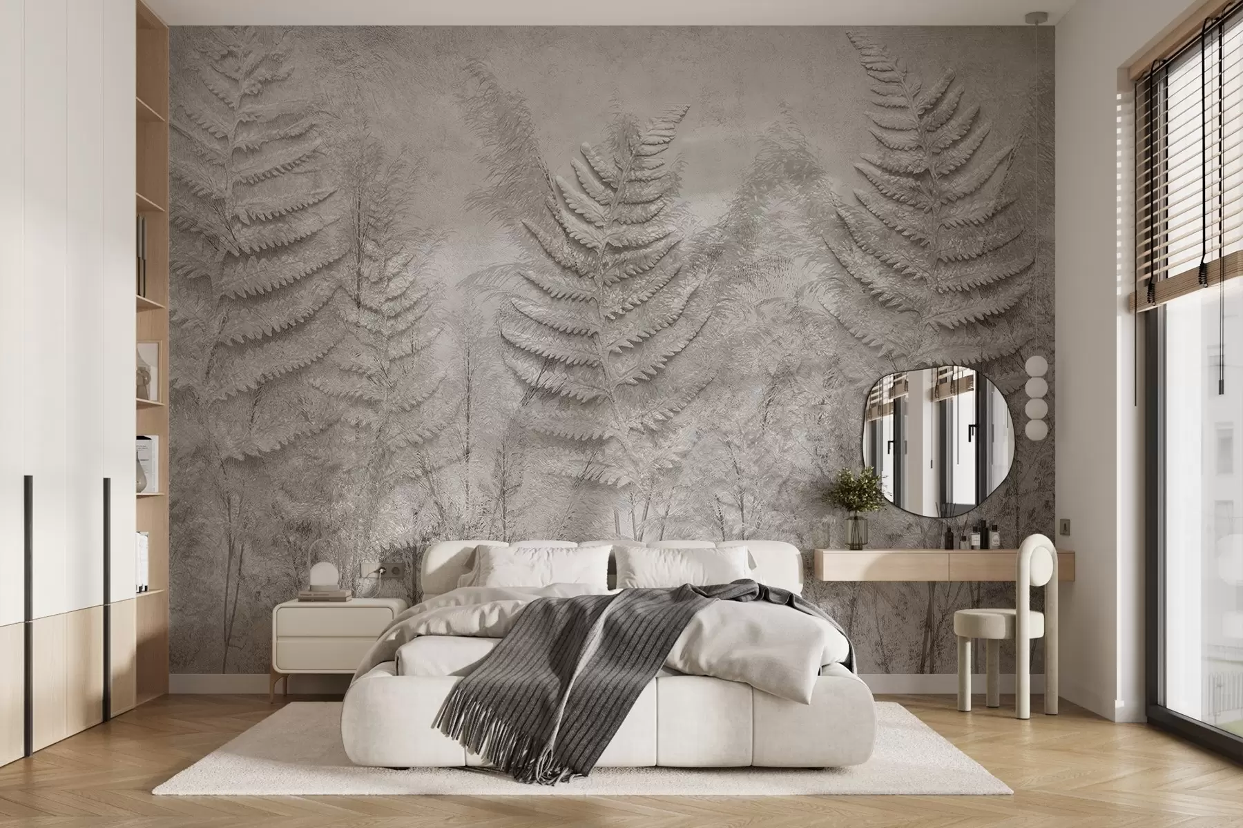 wall murals Field vintage grass w03316