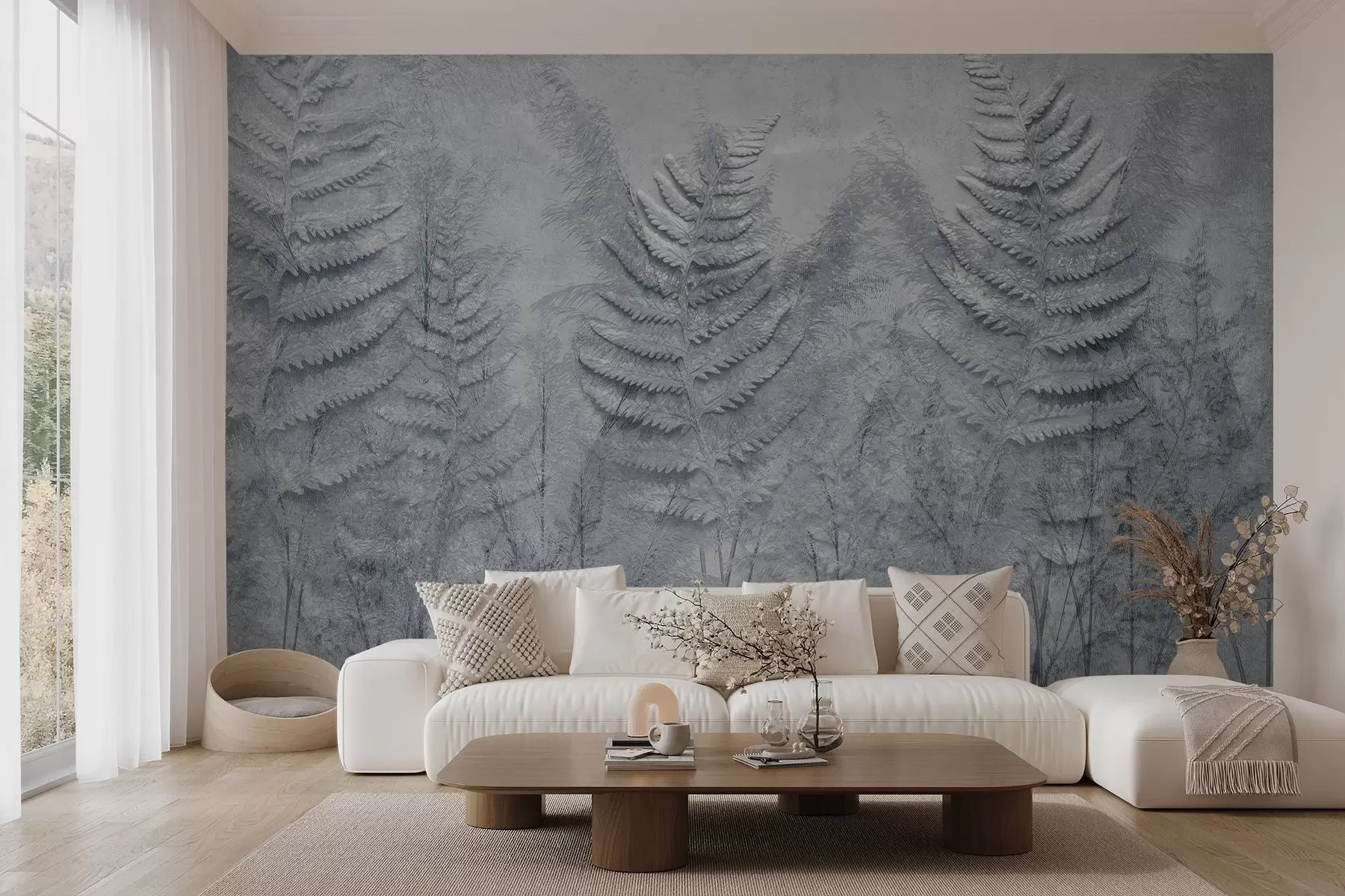 wall murals Field vintage grass w03316v1