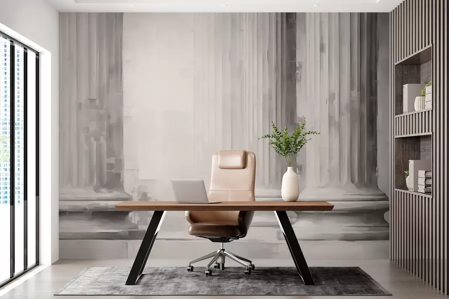 wall murals Columns imitation of painting w03359