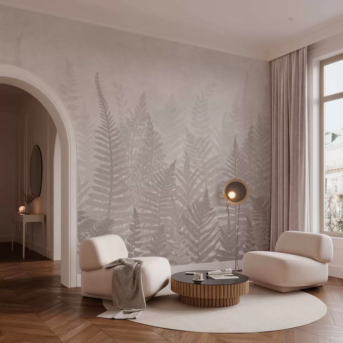 wall murals Fern Plant Trend w03402v2