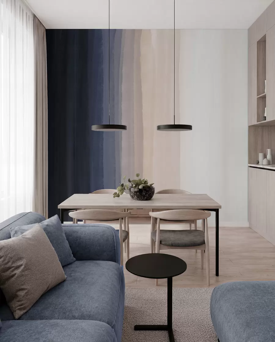 wall murals Midnight Fade w08915v1