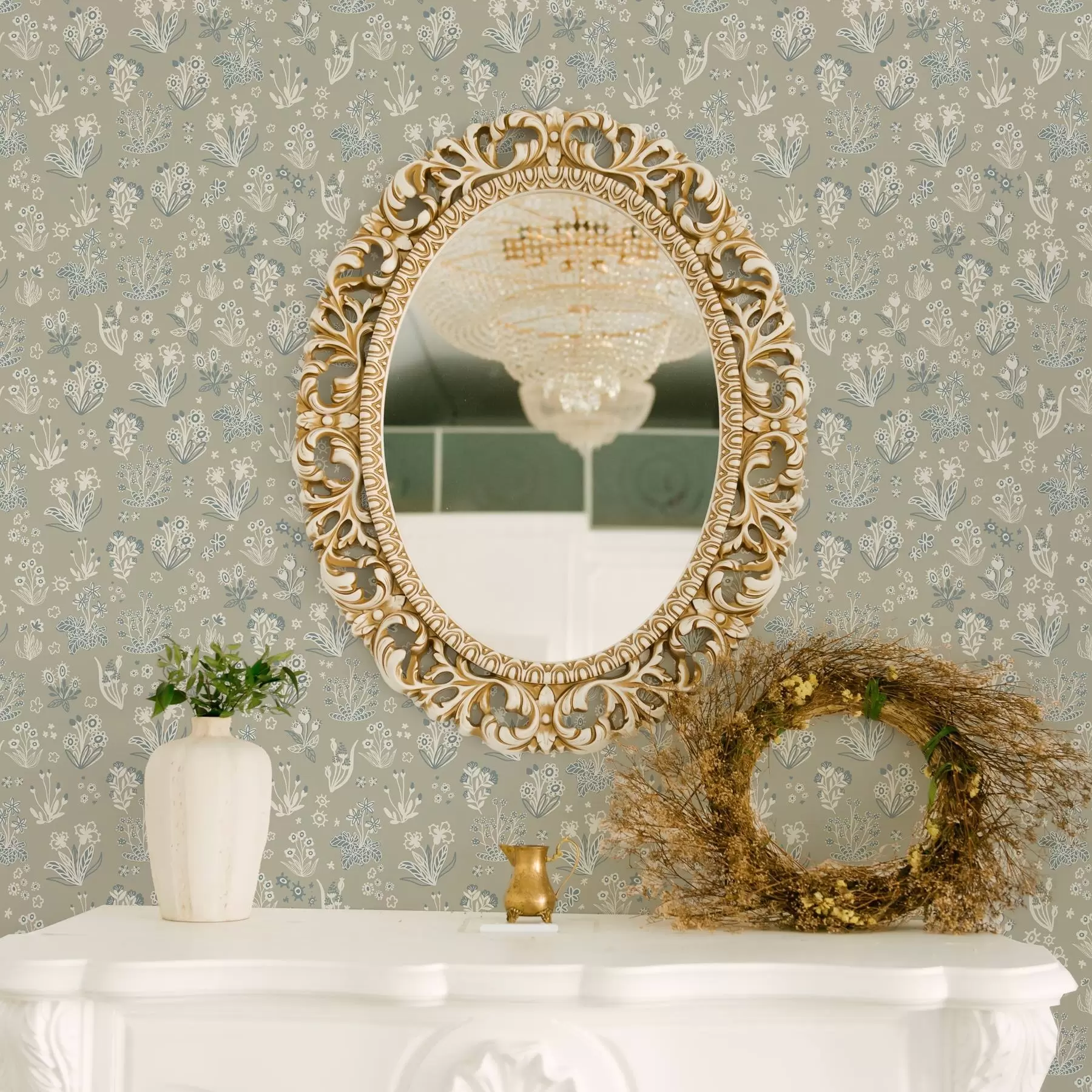 wall murals Minimalistic plants a00018