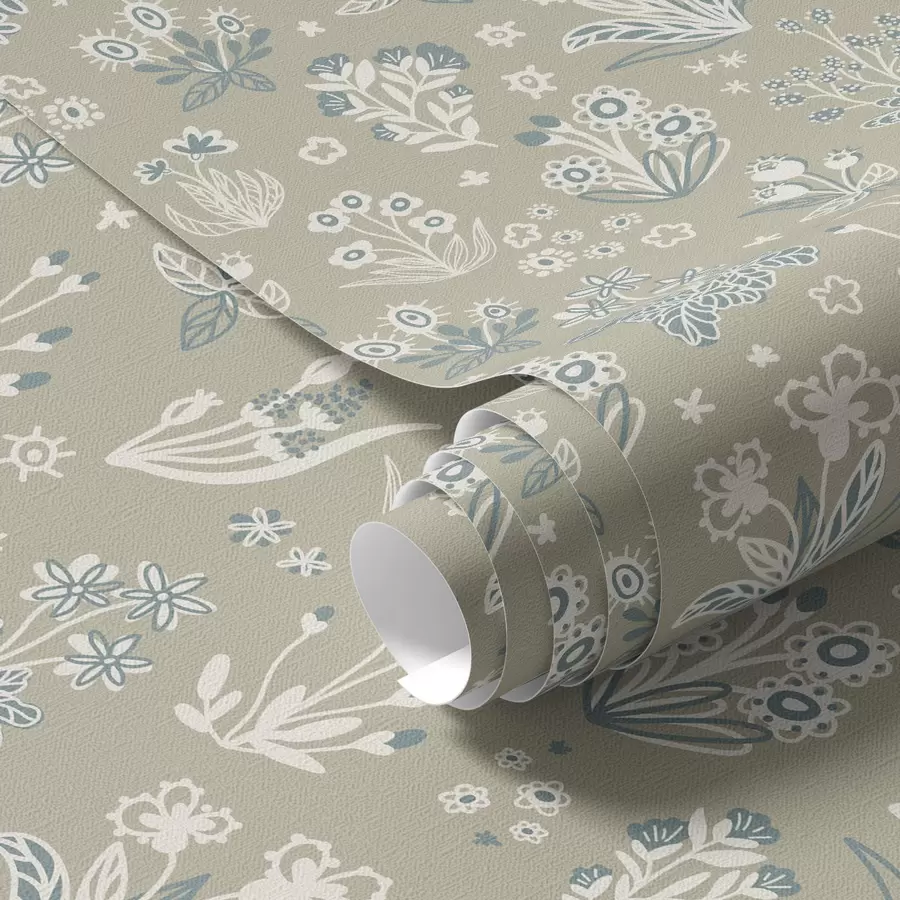 wall murals Minimalistic plants a00018