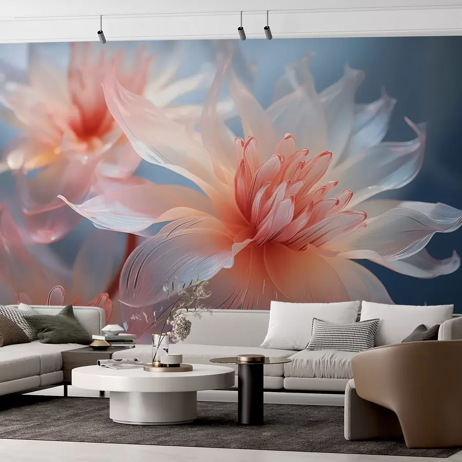 wall murals Large flower w03468