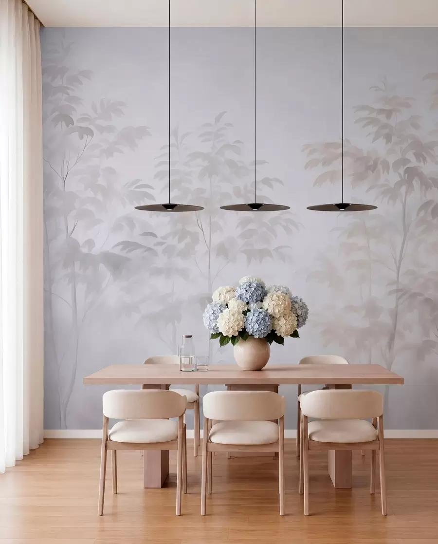 wall murals Trees imitation watercolor  w03474v1