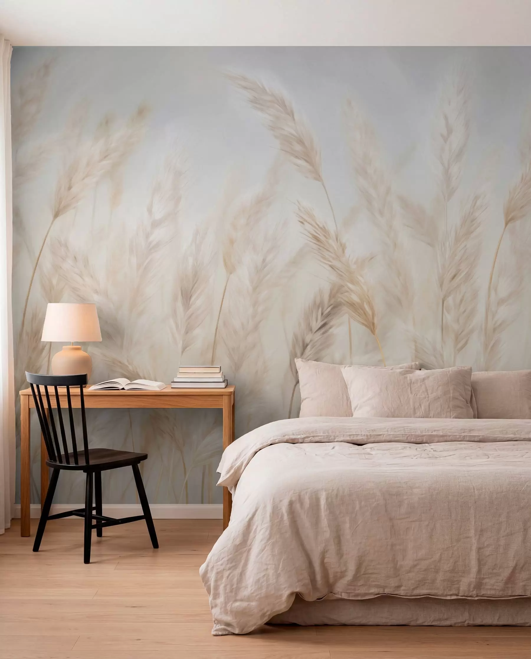 wall murals Cream Meadow w03530