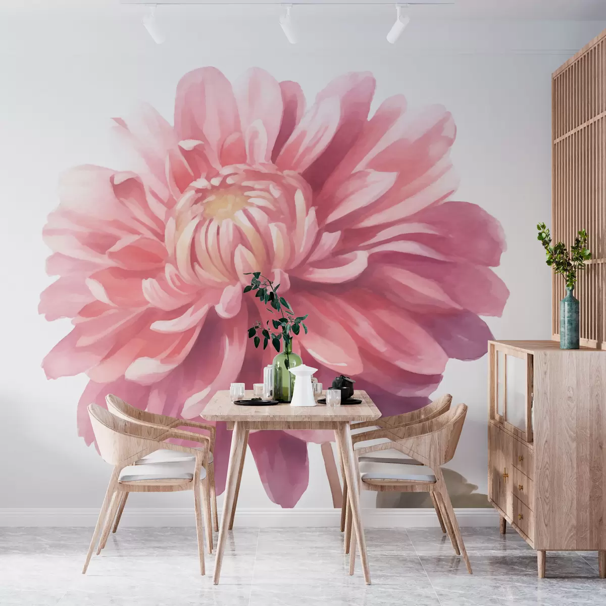 wall murals Big flower w03497