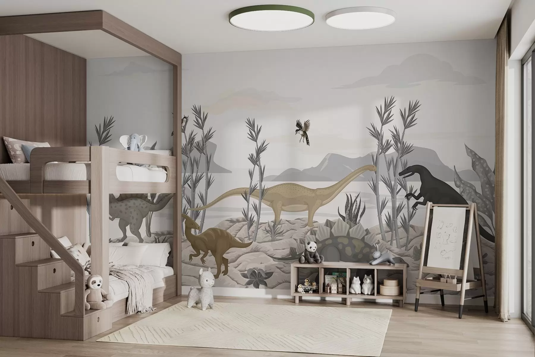 wall murals Dinosaurs w03562v1