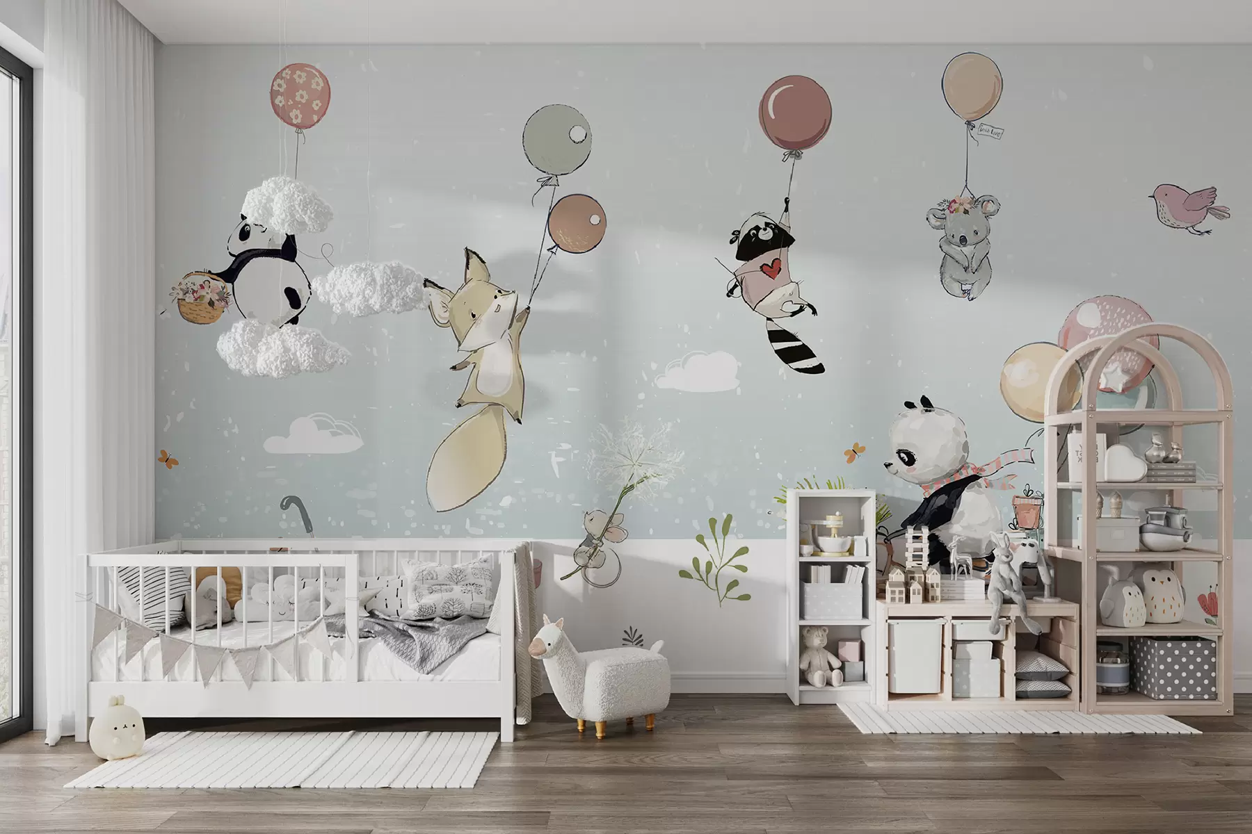 wall murals Feast for the animals u62013