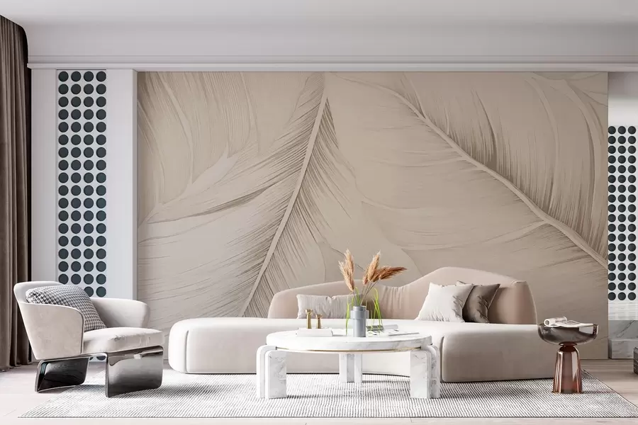 wall murals Leaves w03610