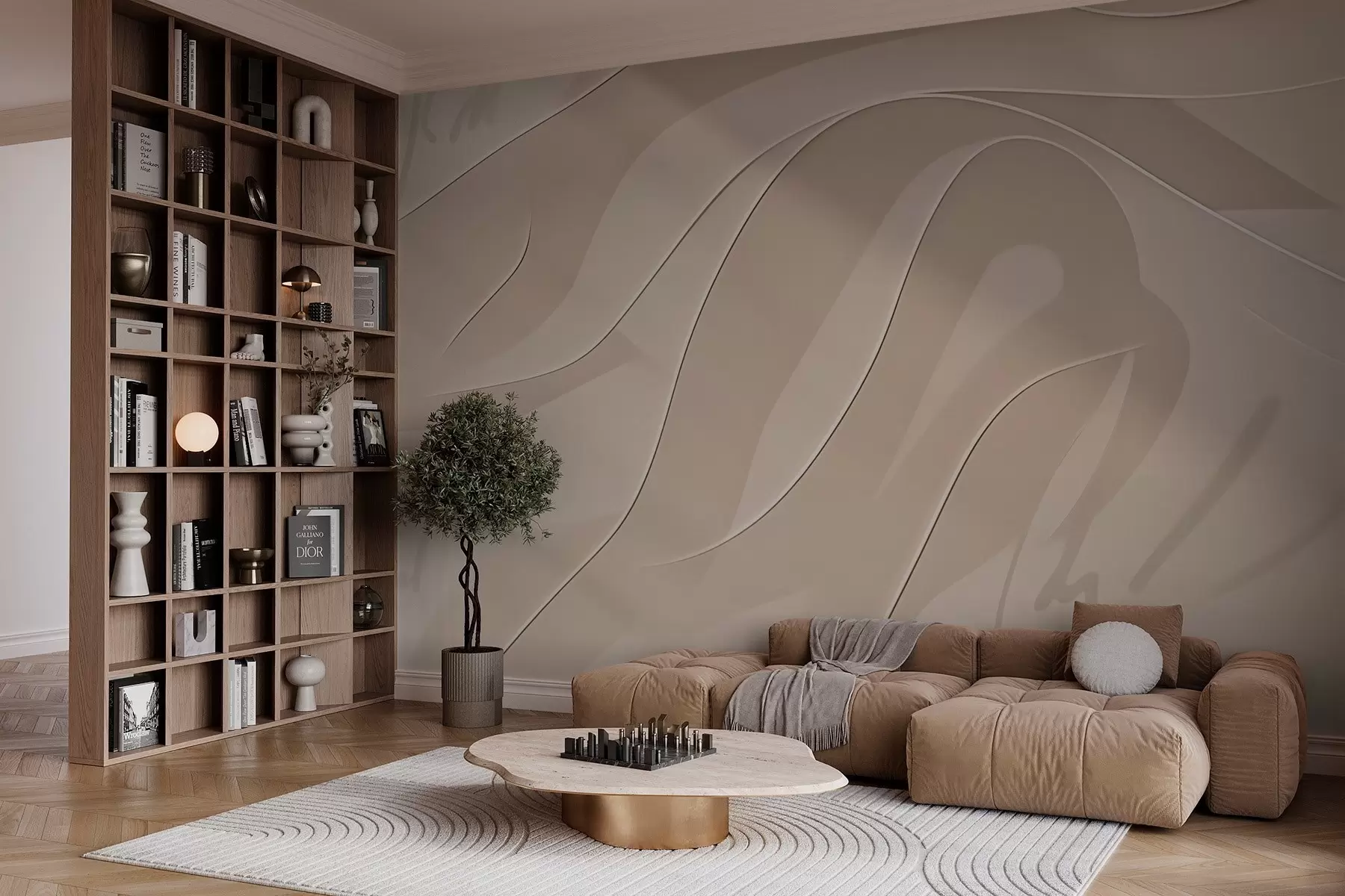 wall murals Abstract waves w03611