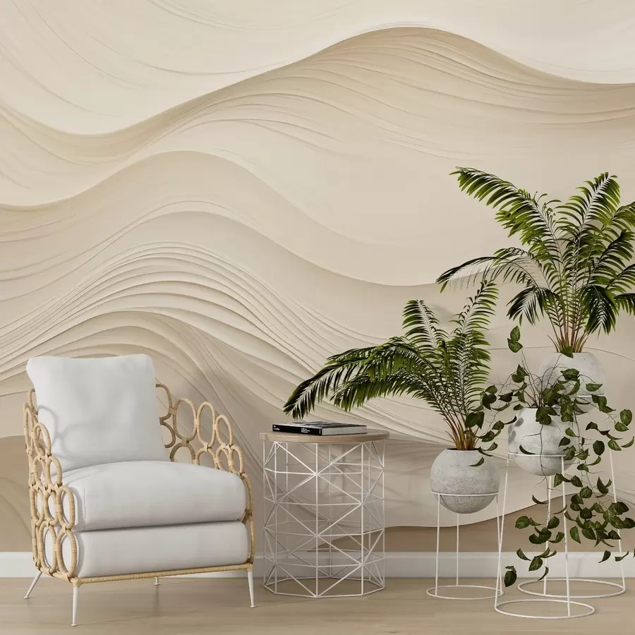 wall murals Vanilla Wave w03635