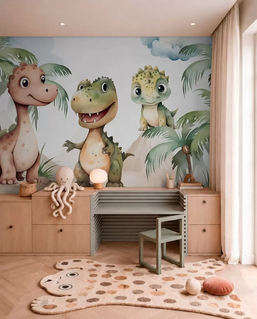 wall murals Dinosaurs w03675
