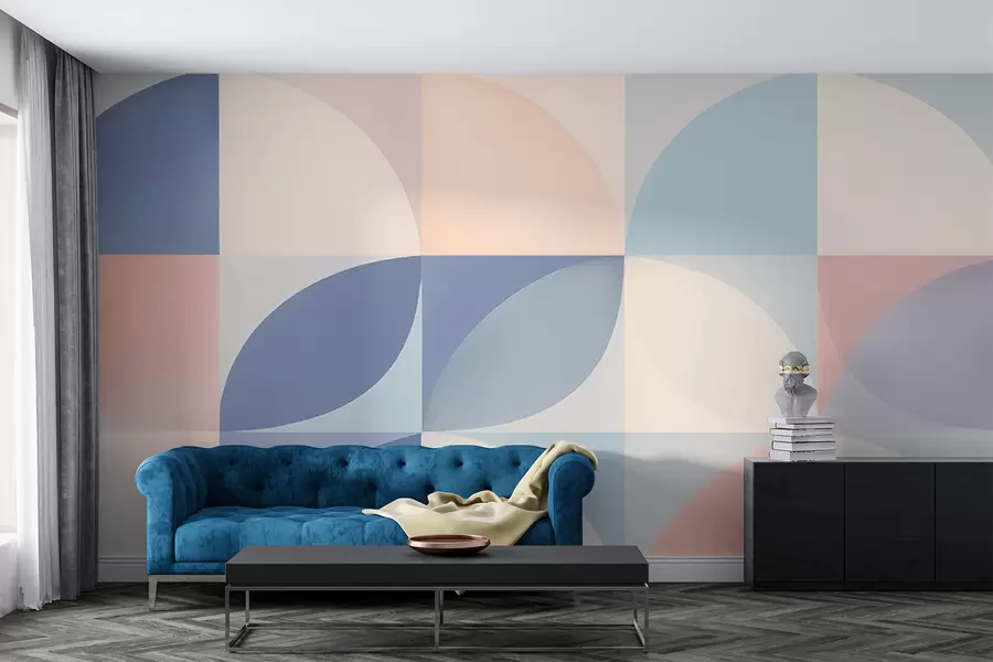 wall murals Geometric shapes w03690