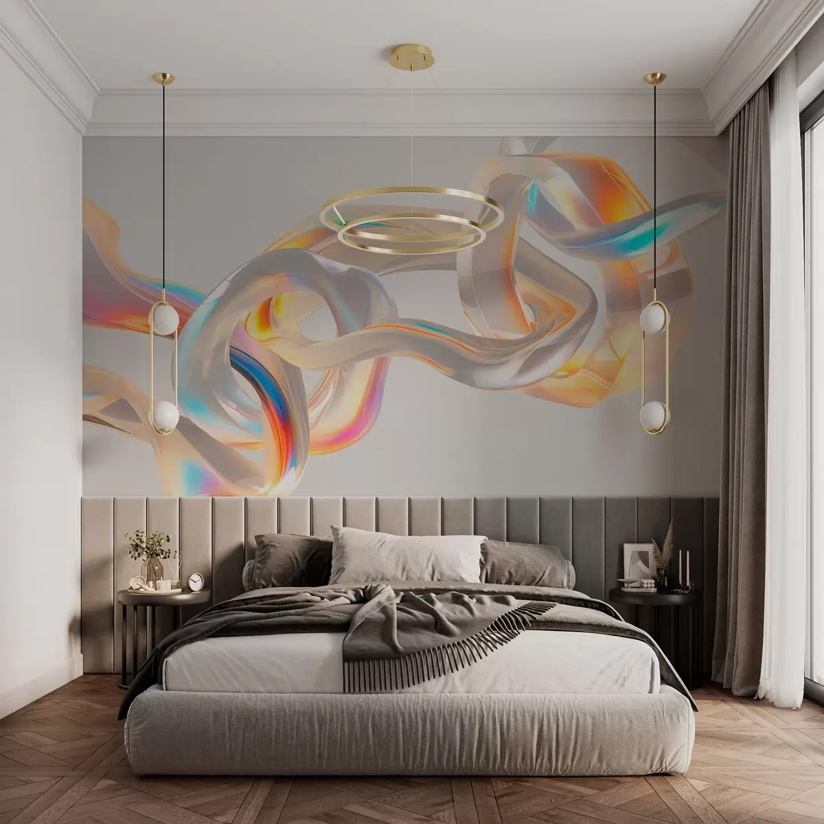 wall murals Abstraction w03739