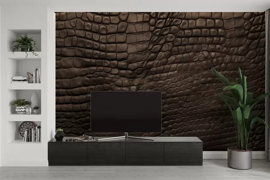 wall murals Imitation of animal skin drawn w03818v2