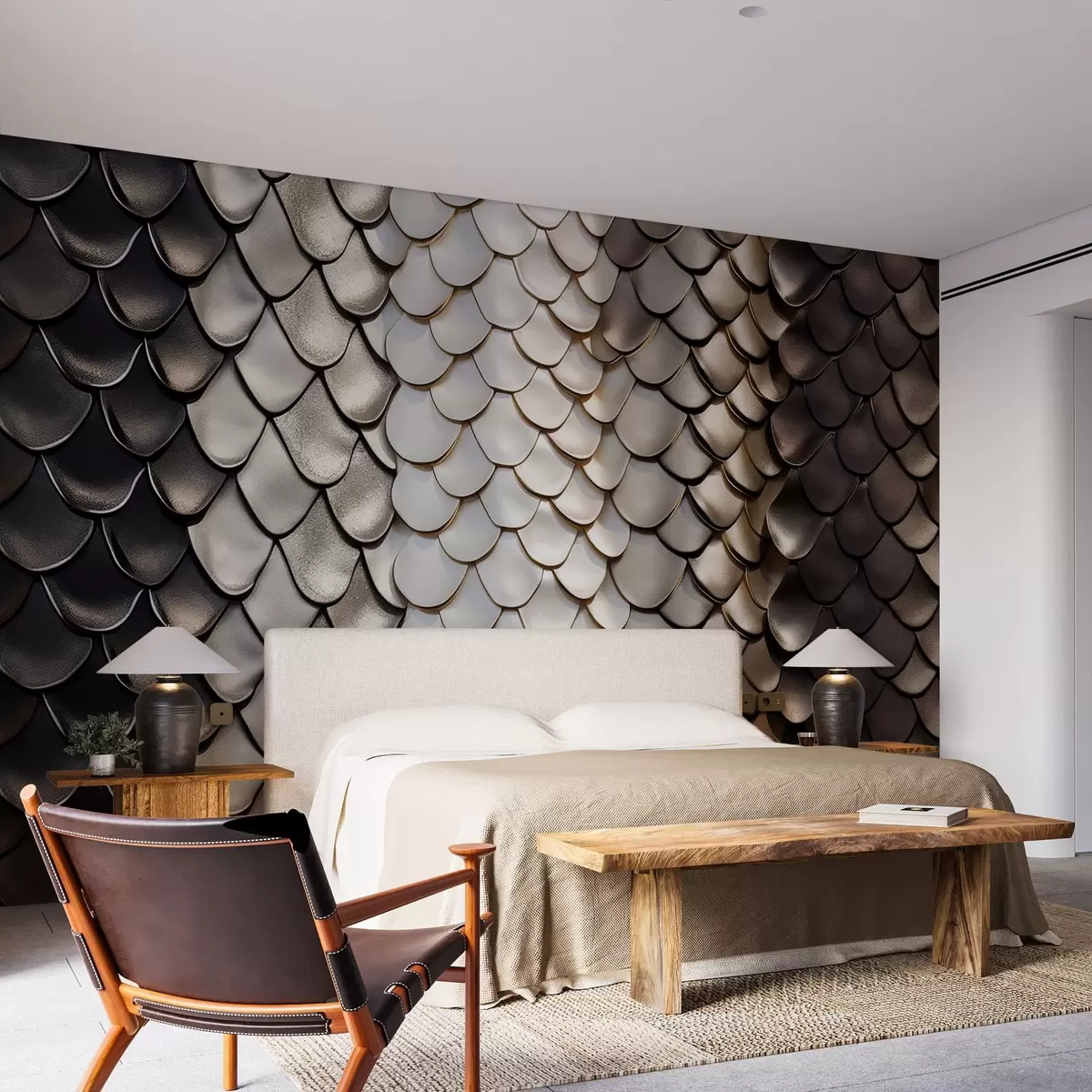 wall murals A painted unusual texture w03826