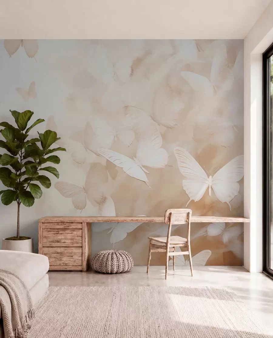 wall murals Butterflies w03841