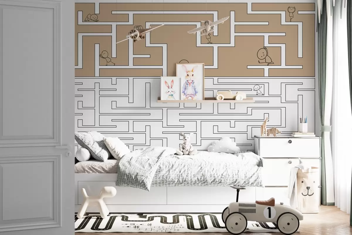 wall murals Labyrinth w03873