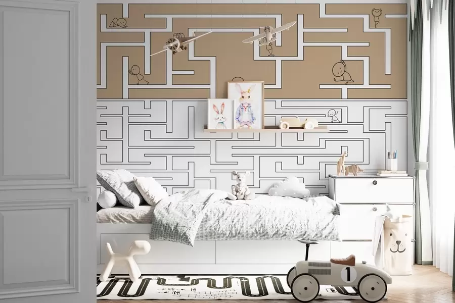 wall murals Labyrinth w03873